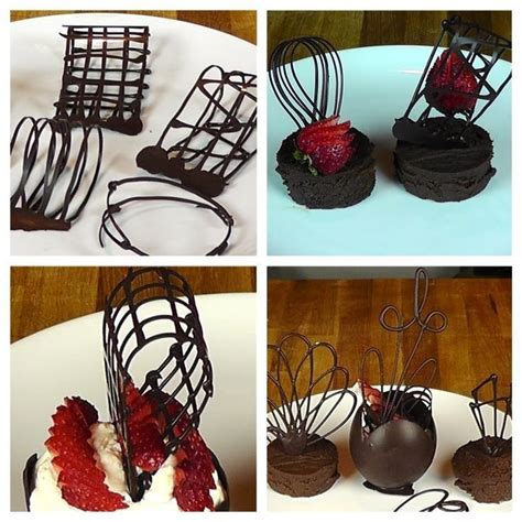 chocolate decoration ideas | Chocolate decorations, Chocolate work ...