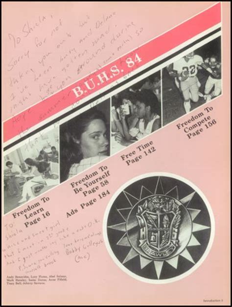 Explore 1984 Brawley Union High School Yearbook, Brawley CA - Classmates