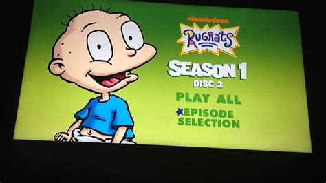 Rugrats Season 1 (All Discs) Main Menu Walkthrough - YouTube