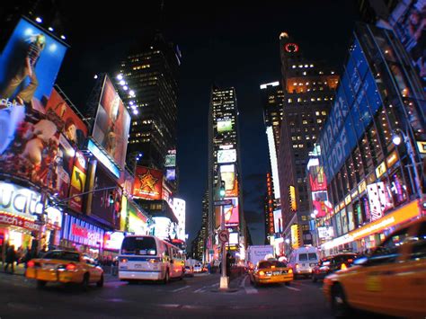 night, Times Square, urban, New York City, colorful, HD Wallpaper ...