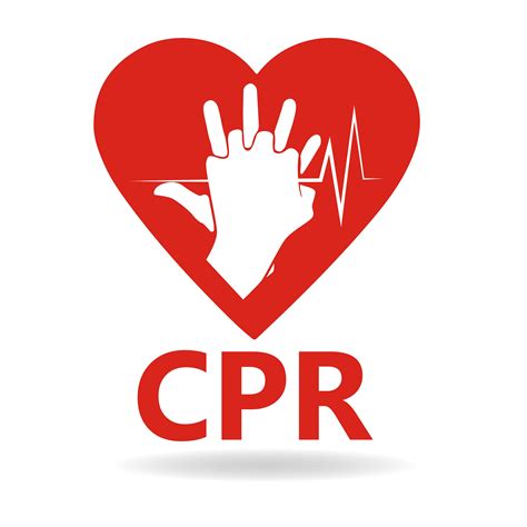 Cpr logo Medical resuscitation Vector clipart icon image | Etsy