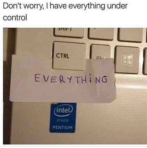 everything under control - Meme by Iseebitches :) Memedroid