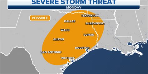 NOAA issues unusual severe weather outlook for South week in advance ...