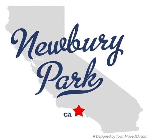 Map of Newbury Park, CA, California