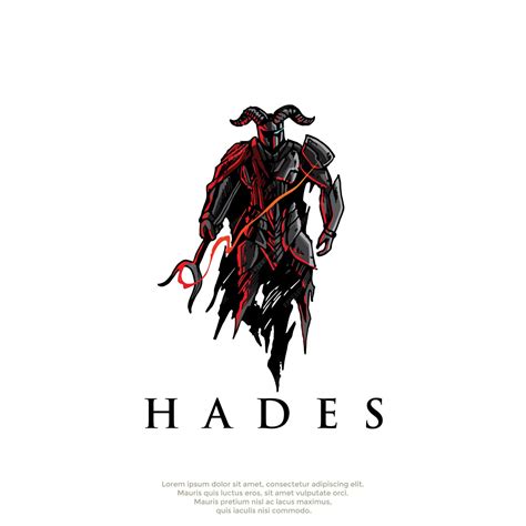 Premium Vector | Hades greek god logo