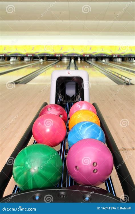 Tenpin Bowling Balls stock photo. Image of achievement - 16741396