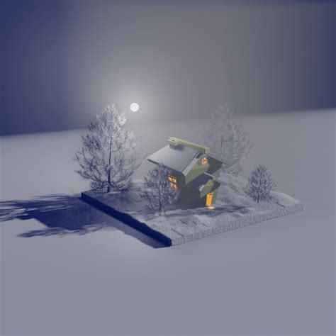 A Home in Winter :: Behance