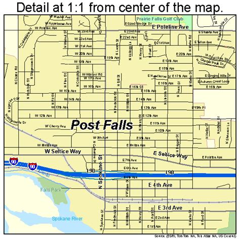 Post Falls Idaho Map | Hot Sex Picture