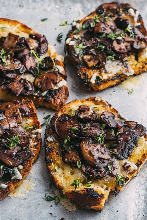 How To Make Bruschetta with Mushrooms and Fontina - Best Bruschetta ...