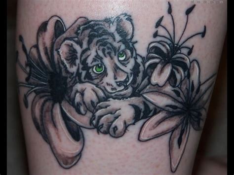 12+ Realistic Baby Tiger (Cubs) Tattoo Ideas | PetPress