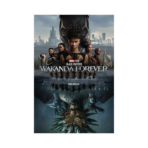 Black Panther Wakanda Forever Minimalist Movie Poster Digital Download Namor Talocan Shuri ...