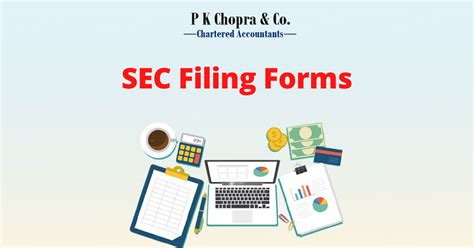 SEC Filing Forms | Blog | PK Chopra & Co.