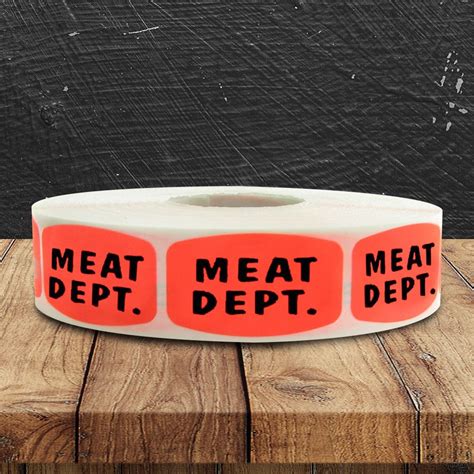 Meat Department Labels | 1000 Stickers - Brenmarco.com