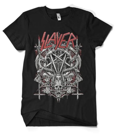 Slayer T-Shirt | Trendy shirts, Metal t shirts, Best t shirt designs