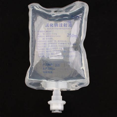 Intravenous Single Port Non PVC IV Fluid Bag Infusion Bag Hospital Drip ...