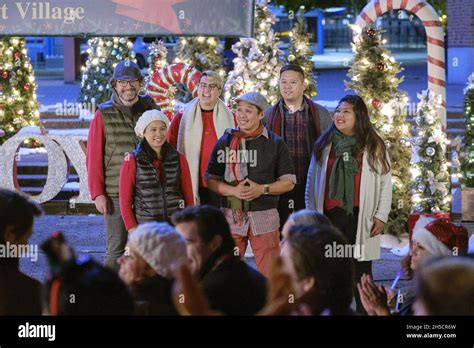 THE CHRISTMAS PROMISE, Chris Gauthier (front center), (aired Oct. 30, 2021). photo: Allister ...