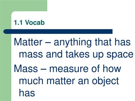 Matter and Energy Chapter ppt download