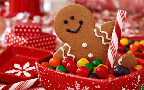 Download Gingerbread Cookie Candy Cane Candy Holiday Christmas 8k Ultra ...