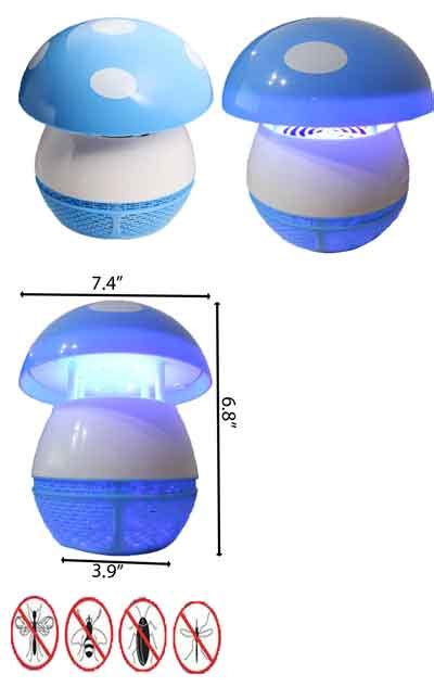 LED Insect Bug Trap Mushroom - Household - LEDLight