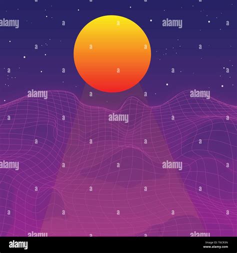 Purple setting Stock Vector Images - Alamy