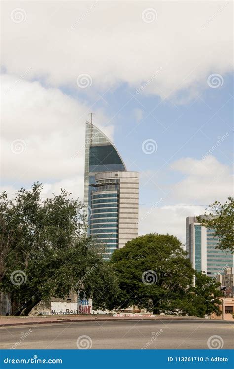 Modern Architecture in Montevideo - Uruguay Stock Photo - Image of ...