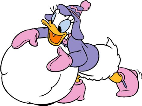 daisy duck winter clipart - Clip Art Library