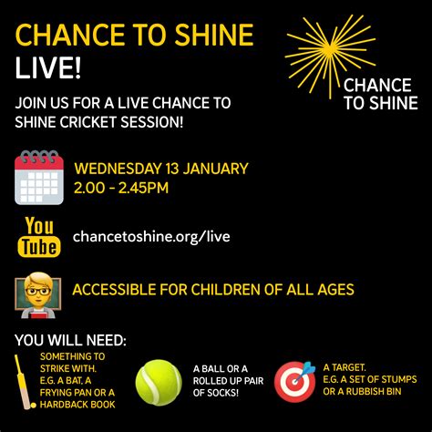 Cambridgeshire Cricket - News - Chance to Shine LIVE!