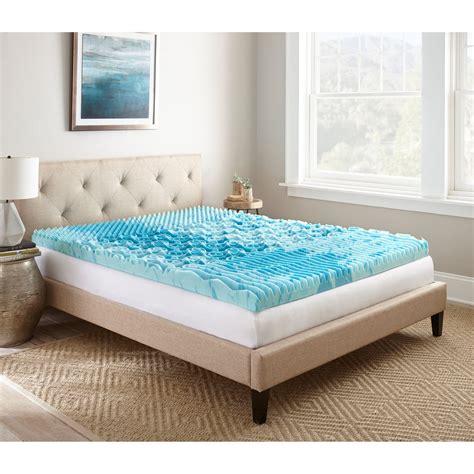 Henredon GelLux Memory Foam Cooling Mattress Topper - Walmart.com