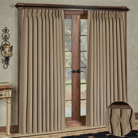 Ultimate Blackout Energy Efficient Wide Width Pinch Pleat Curtains
