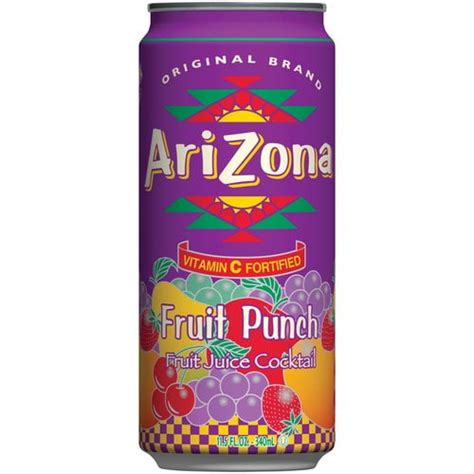 AriZona Fruit Punch Juice Cocktail, 11.5 Fl. Oz. - Walmart.com