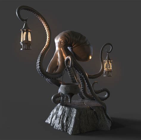 Octopus 3D printable model | CGTrader