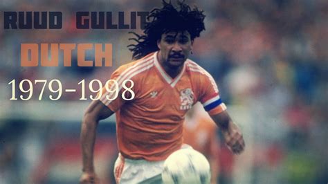 Ruud Gullit- Goals & skills- 1979/1998 dutch - HD - YouTube