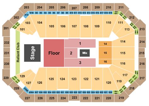 Dickies Arena, Pearl Jam 2023 Seating Chart | Star Tickets