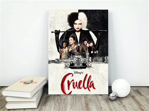 Cruella instant download movie poster digital download | Etsy