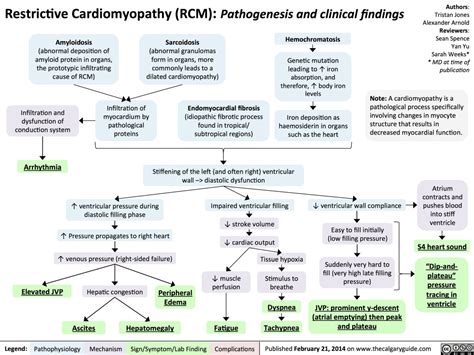 Restrictive Cardiomyopathy: Pathogenesis and Clinical Findings ...