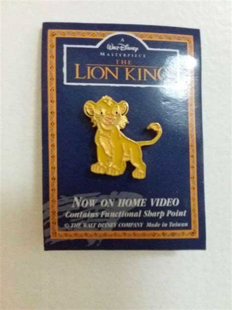 Disney * SIMBA - LION KING * New on Card Character Trading Pin | #3771370241