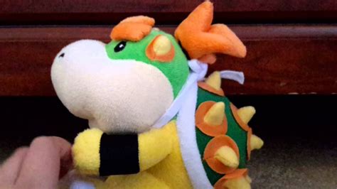 Bowser jr plush review - YouTube