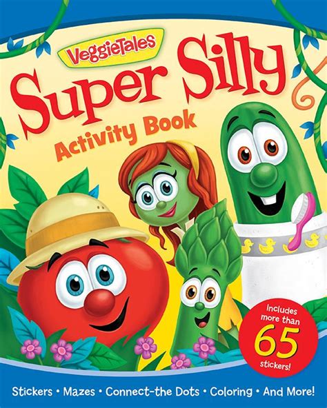 VeggieTales Super Silly Activity Book | Book activities, Veggietales, Silly songs