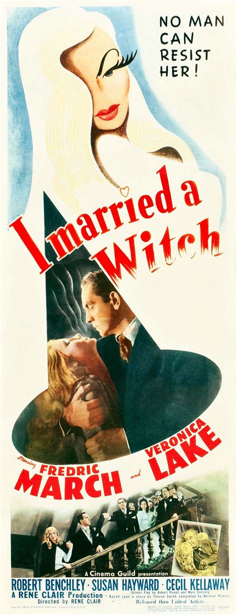 I Married A Witch (1942) | Cine, Afiches