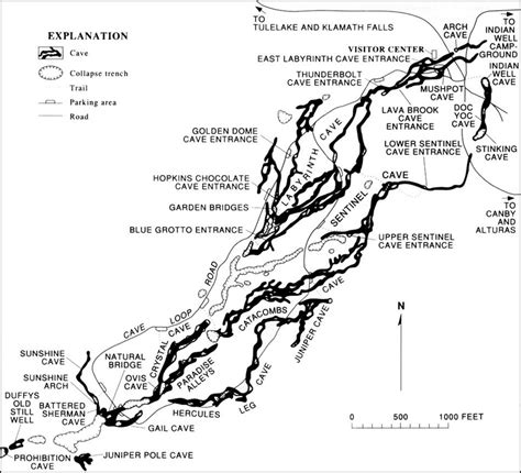 Location - Geology of the LAVA bEDS nATIONAL mONUMENT