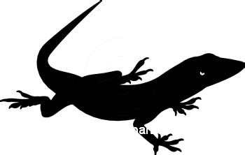 Lizard Silhouette Clip Art at GetDrawings | Free download