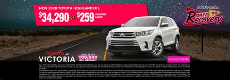 New Toyota Specials near Corpus Christi | Toyota of Victoria