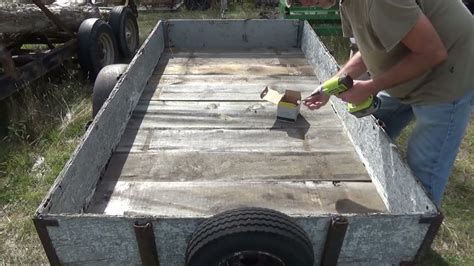 Building A Fire Wood Hauling Trailer For The Homestead - YouTube