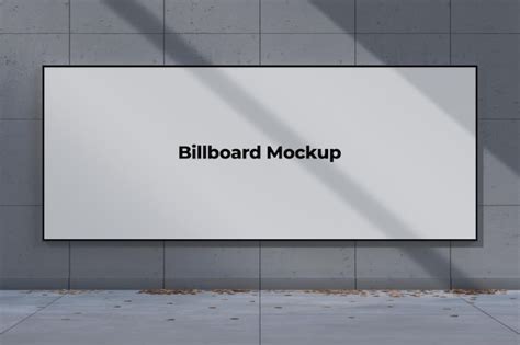 Premium PSD | Billboard Outdoor Mockup