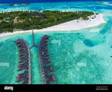 Nice white beach in island Maldives Stock Photo - Alamy