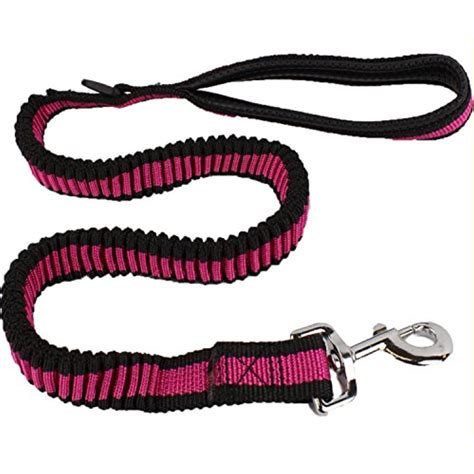 Nylon Cord Bungee Stretch Dog Pet Leash with Comfort Handle by bogo ...