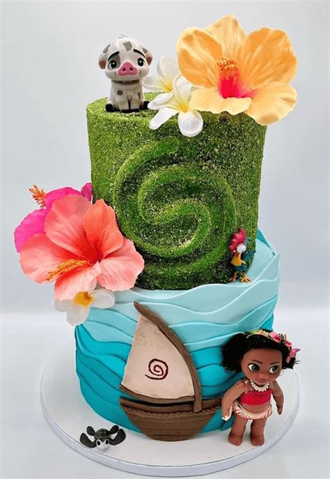 Hibiscus Birthday Cake Ideas Images (Pictures)