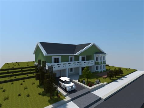 Realistic Family House (Download Available) Minecraft Map