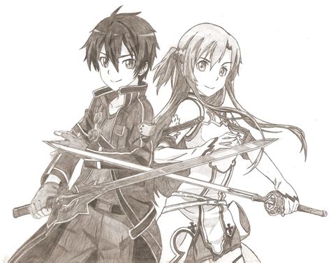 Sword Art Online - Kirito/Asuna by ZeusAFK on DeviantArt