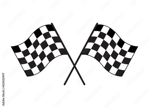 Checkered flags f1 racing. Formula One championship. Motorsport concept. Vector illustration ...